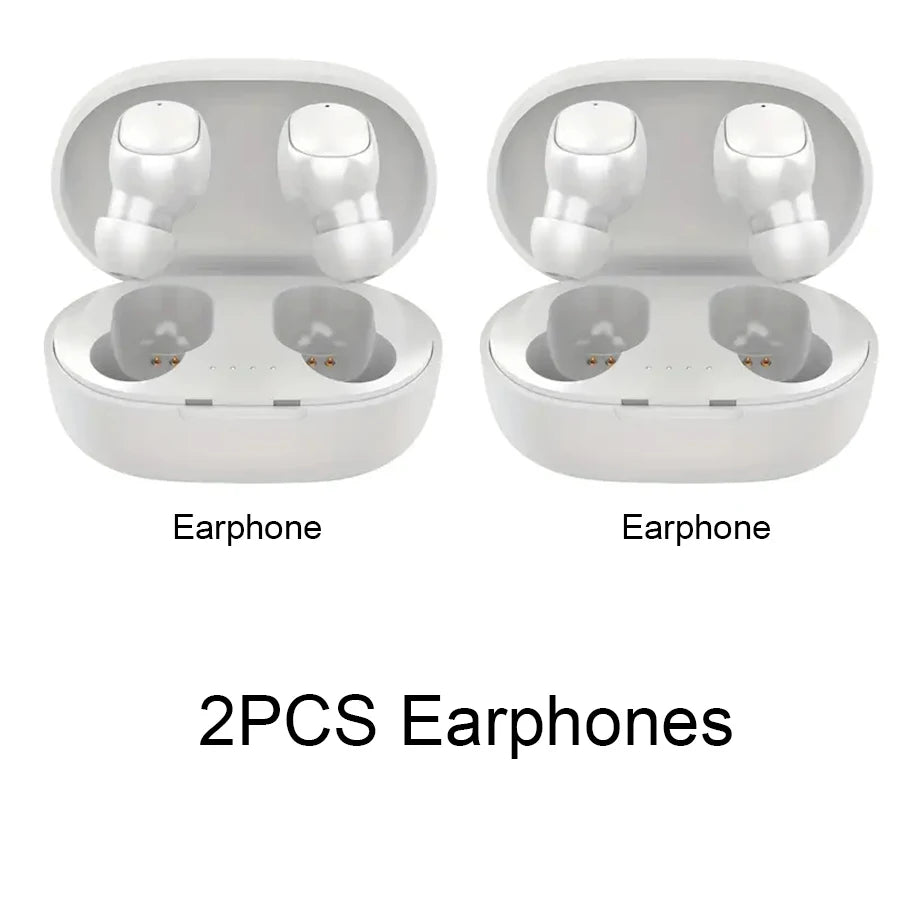 Écouteurs intra-auriculaires Bluetooth sans fil TWS A6S avec réduction de bruit et micro pour Huawei, Xiaomi et Redmi