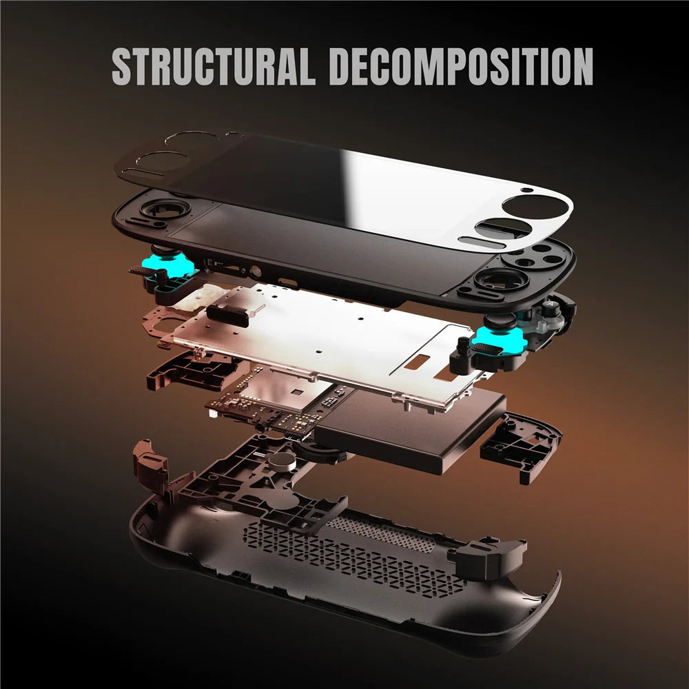 Console de jeux portable Retroid Pocket 5 SD865, écran OLED HD 5,5 pouces, Bluetooth 5.1, Android 13, batterie 5000 mAh, lecteur de jeux vidéo rétro