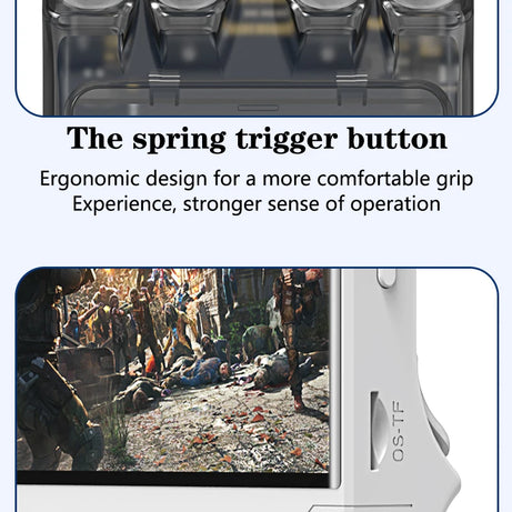 Nouvelle console de jeux portable ultra rétro R36, écran 4 pouces, système Linux open-source, 128 Go, lecteur vidéo portable.