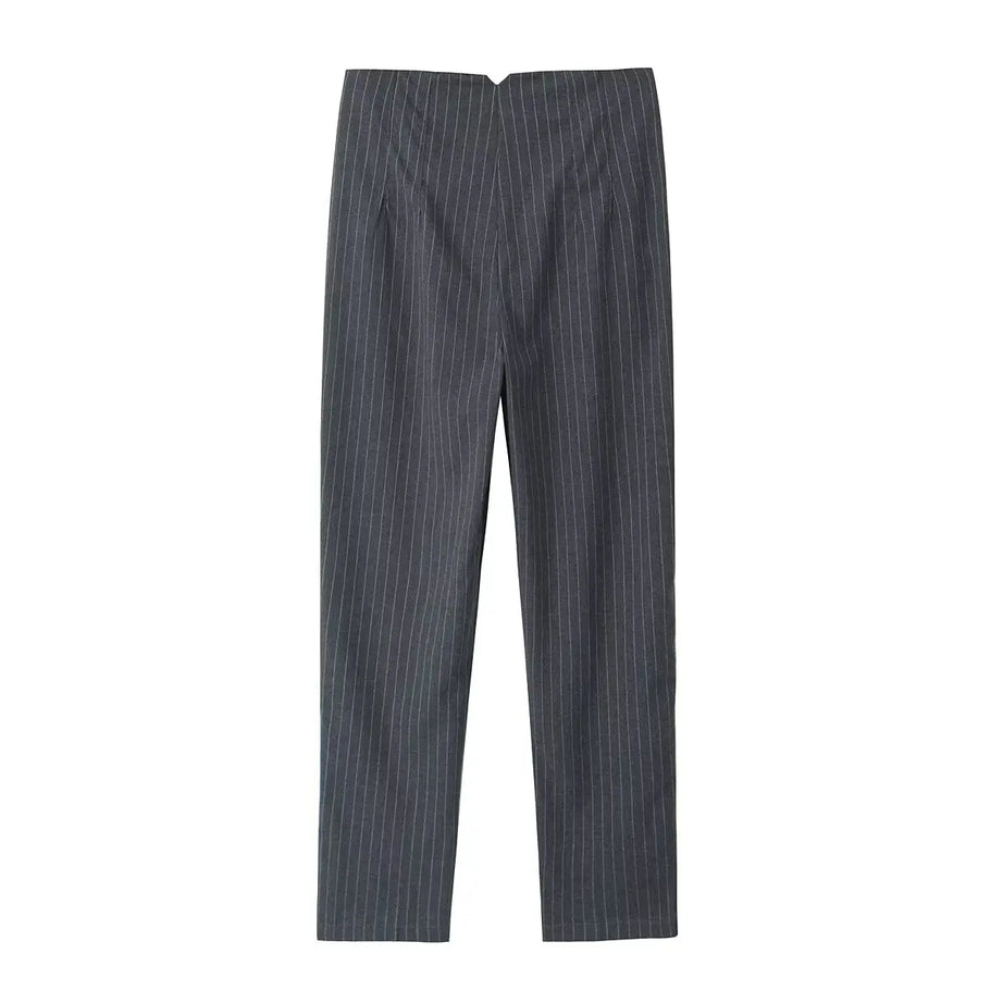 Tenues de bureau Koekop Pantalons crayon Noir Rose Blanc Pantalons Femme Mode Vêtements de bureau Pantalons taille haute pour femmes Pantalons habillés