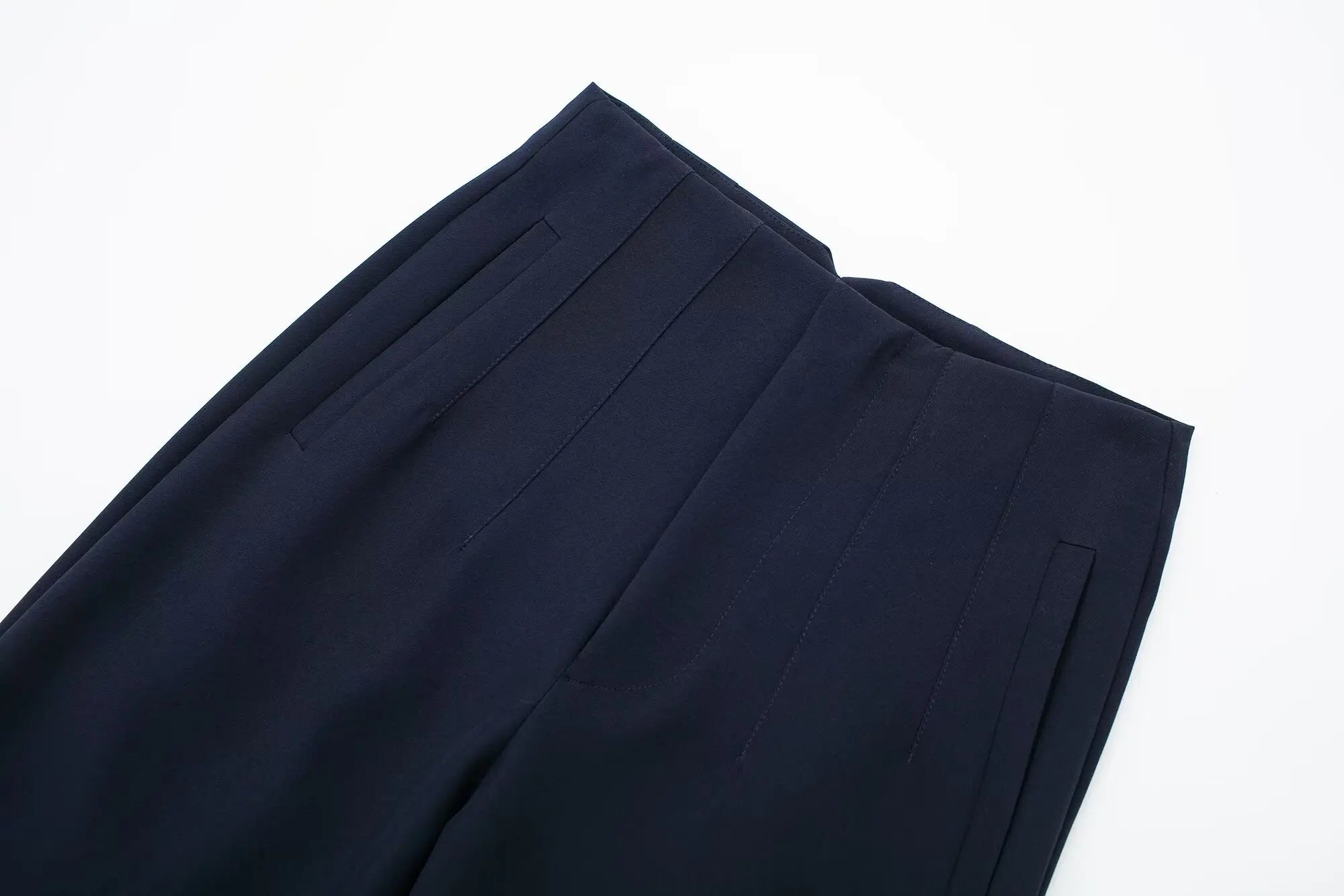Tenues de bureau Koekop Pantalons crayon Noir Rose Blanc Pantalons Femme Mode Vêtements de bureau Pantalons taille haute pour femmes Pantalons habillés