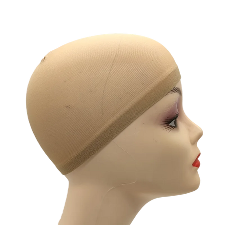 2 unidades/bolsa Gorro de peluca de media superior Red para pelucas de cabello tejido Redes para pelucas de cabello negro Marrón Gorro de peluca de malla elástica para hacer pelucas