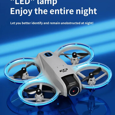 Drone GT3 MAX 2025 - 8K HD 4,3" - Télécommande - Mode sans tête - Hélicoptère - Flip 360° - Quadricoptère - Jouet - Mini drone - Cadeau pour enfant