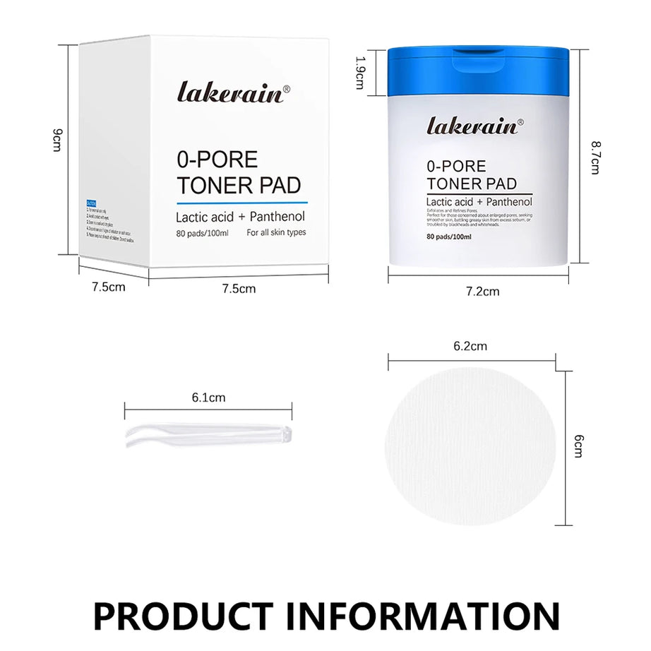 Disques toniques visage Zero Pore Pad 2.0 à double texture pour exfolier et lisser les pores. Soin coréen pour tous types de peau. 70 disques.