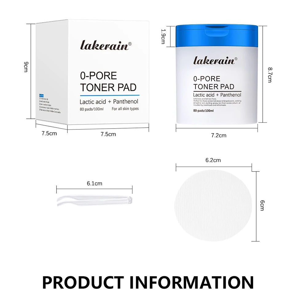 Disques toniques visage Zero Pore Pad 2.0 à double texture pour exfolier et lisser les pores. Soin coréen pour tous types de peau. 70 disques.
