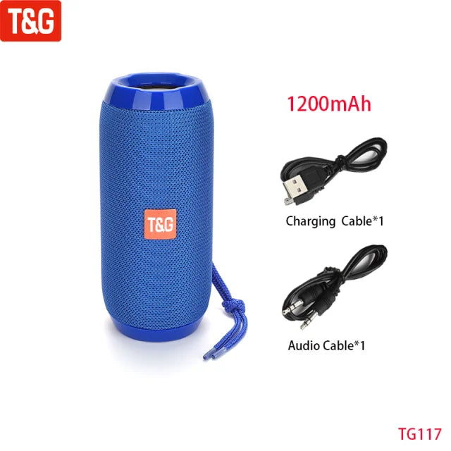 Enceinte Bluetooth portable sans fil Caixa De Som Blutooth Music Sound Box pour radio FM subwoofer audio Bluetooth mains libres Baffe
