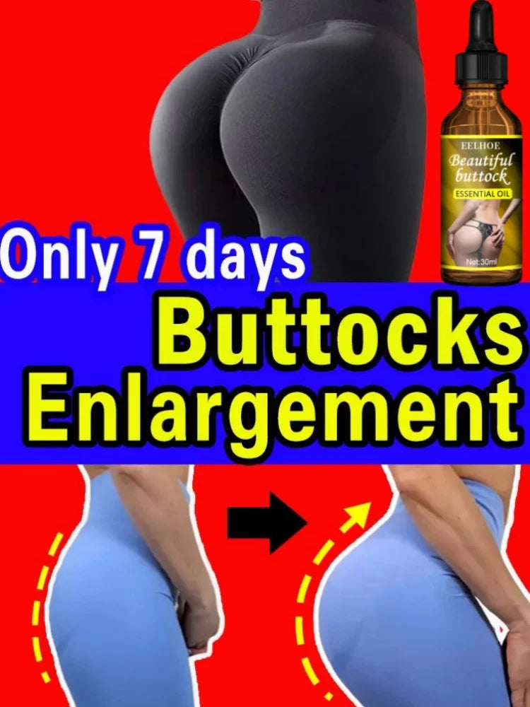 Huile essentielle pour augmenter le volume des fesses, rehausser les fesses, raffermir les hanches, repulper les seins, soins du corps sexy
