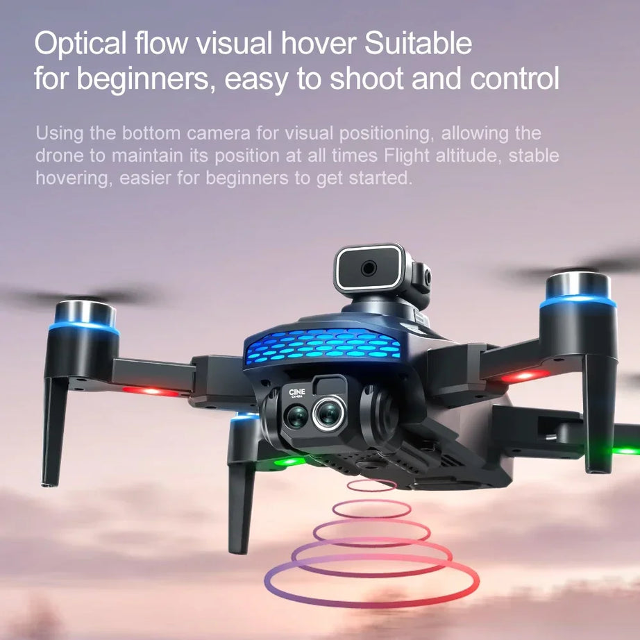 Drone M6 8K Pro original avec caméra HD 4K FPV Wi-Fi 5G pour prises de vue aériennes professionnelles. Quadricoptère radiocommandé avec écran intégré.