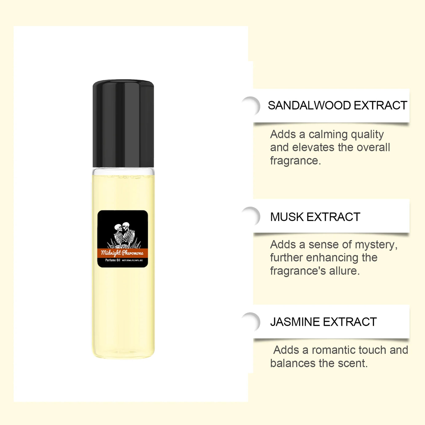 Le parfum aux phéromones pour hommes possède un charme et un attrait uniques et durables, augmentant l'attrait pour le sexe opposé.