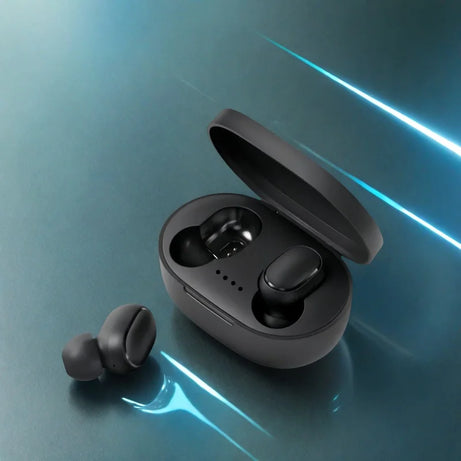 Écouteurs Bluetooth TWS sans fil avec microphone et réduction de bruit, compatibles avec les smartphones (modèle A6S).