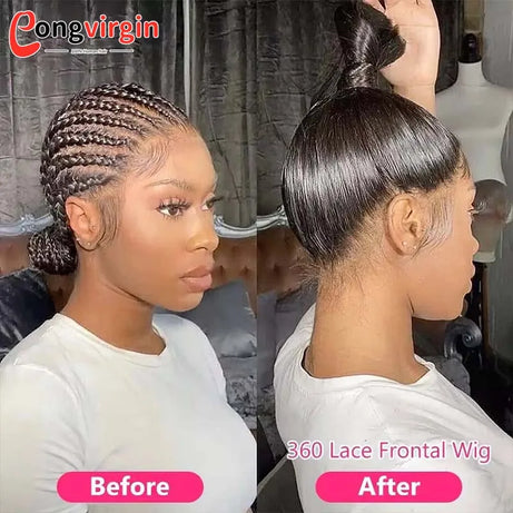 Perruque 5x5 sans colle, cheveux humains, prête à porter, dentelle prédécoupée, perruque lisse à lace front pour femmes
