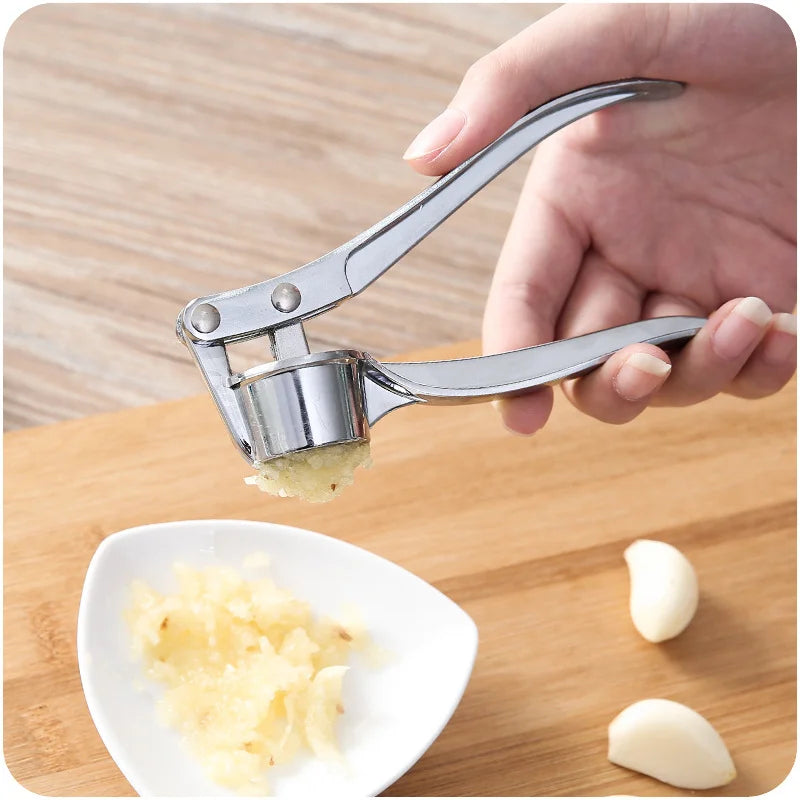 Presse-ail, broyeur, hachoir, presse-ail manuel en acier inoxydable, accessoire de cuisine