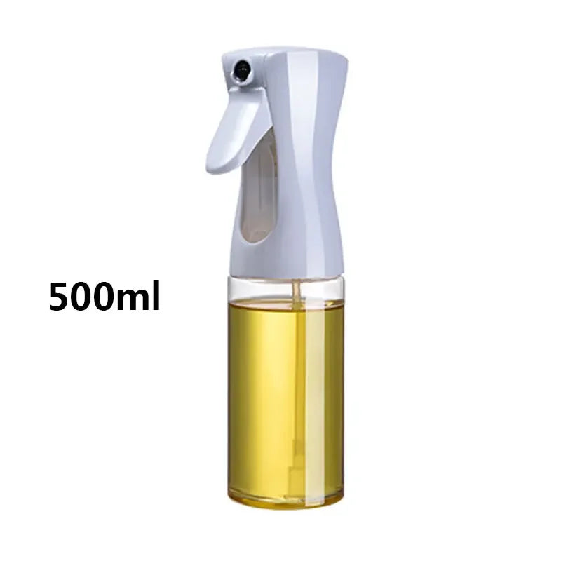 Flacon pulvérisateur d'huile de 200/300/500 ml pour barbecue et cuisson à l'huile d'olive, flacon en plastique, flacon vide pour vinaigre ou pinceau à huile