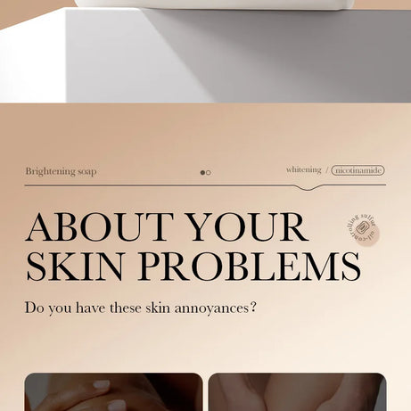 Savon visage moussant SADOER à la niacinamide et à l'arbutine, hydratant, éclaircissant et nettoyant en profondeur pour le corps et le visage. Savon artisanal.