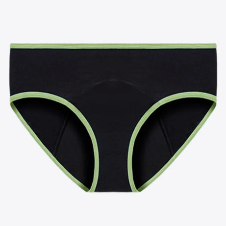 Lot de 3 culottes menstruelles pour femmes, anti-fuites, en coton, absorbantes, physiologiques, pour les règles.