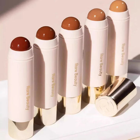 Rare Beauty Poudre Bronzante Liquide Contour Visage 3D Teinte Lissante Effet Miroir Longue Tenue Ombre à Nez Naturelle Waterproof Maquillage Illuminant