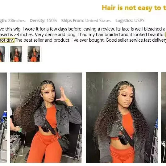 HD Transparent Deep Wave Frontal Wig 13x4/13x6 Curly Lace Front Human Hair Wigs For Women Wet And Wavy Water 5x5 Closure Wig