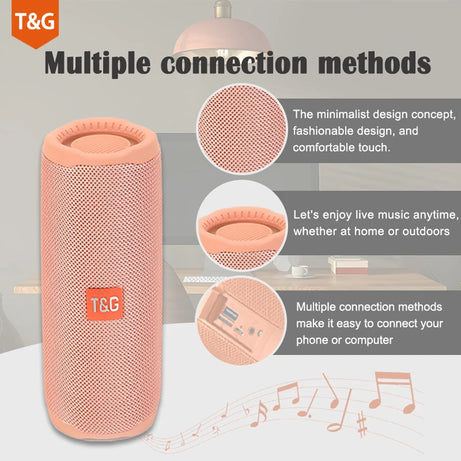 Enceinte Bluetooth portable sans fil Caixa De Som Blutooth Music Sound Box pour radio FM subwoofer audio Bluetooth mains libres Baffe