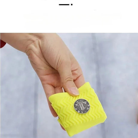 1 paire de couvre-chaussures imperméables en silicone, résistants aux irrégularités du bord, pour bottes de pluie, accessoires pour les journées pluvieuses en extérieur