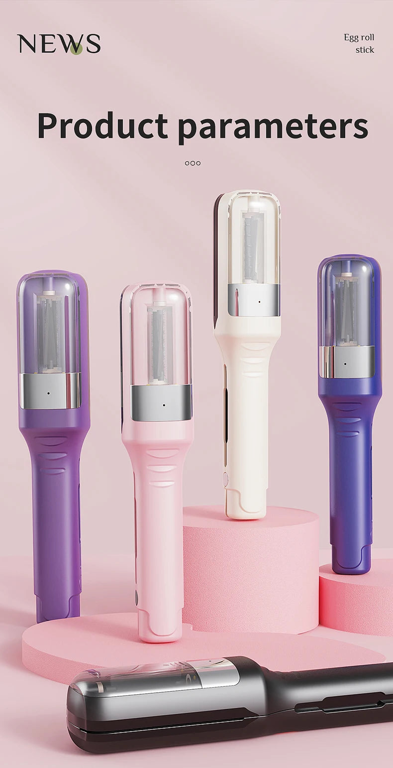 Coupe-pointes automatique professionnelle sans fil pour femmes, idéale pour les cheveux secs, abîmés et cassants.