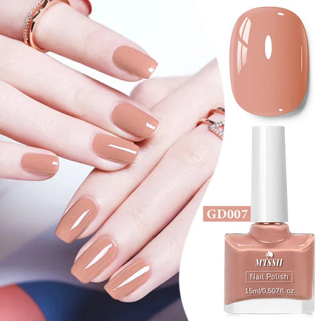 15ml Water-Based Nail Polish 40 Colors Long Lasting Quick Drying No Need of Lamp to Cure Nail Supplies Vernis for Nails Manicure