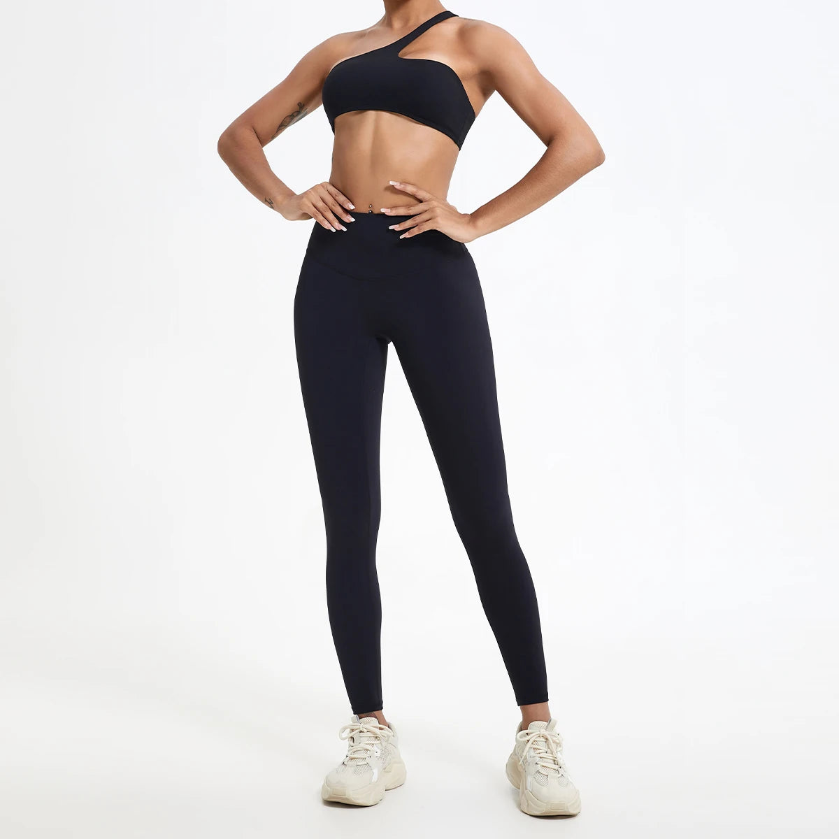 Leggings taille haute Hearuisavy en tissu ultra doux, séchage rapide, parfaits pour la gym, le yoga et la course à pied. Effet push-up.