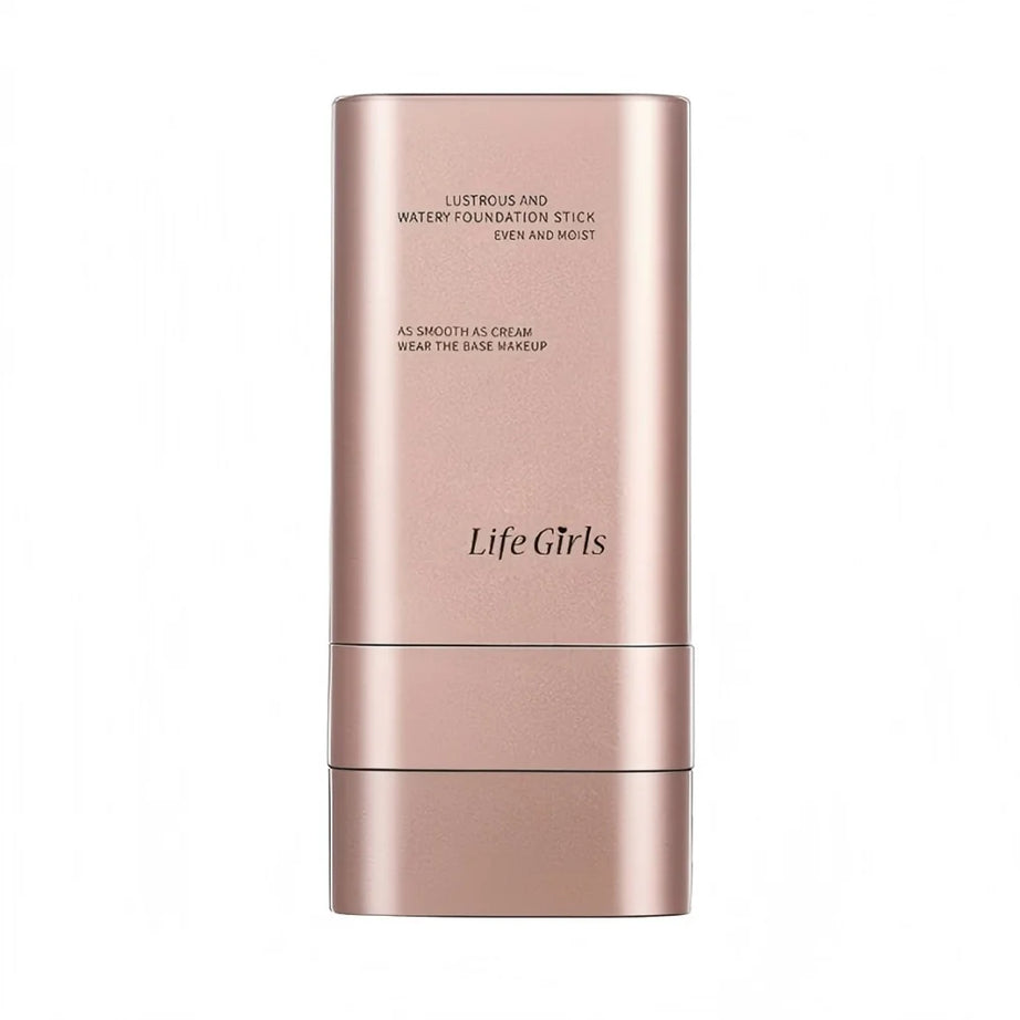 Fond de teint stick double embout Life Girls Watery avec pinceau, maquillage naturel longue tenue et impeccable pour le visage