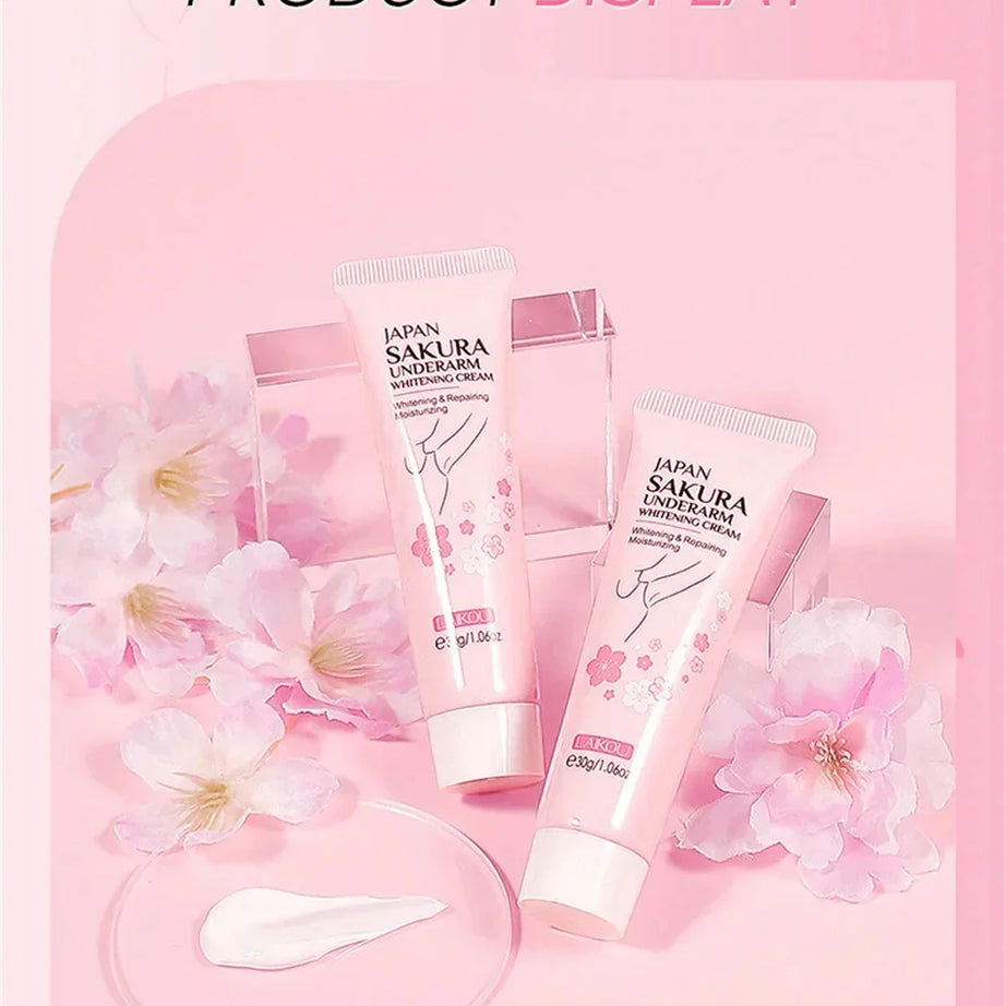 Crème éclaircissante pour peaux foncées, aisselles, cuisses, articulations internes, zone intime, soin du corps, lotion éclaircissante pour parties intimes