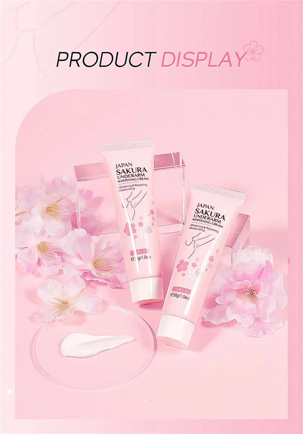 Crème éclaircissante pour peaux foncées, aisselles, cuisses, articulations internes, zone intime, soin du corps, lotion éclaircissante pour parties intimes