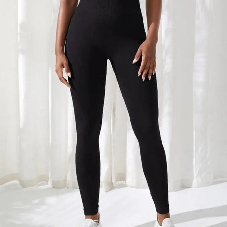 Pantalon de sport pour femme, legging de fitness et de yoga sans coutures, taille haute extensible, sans coutures.