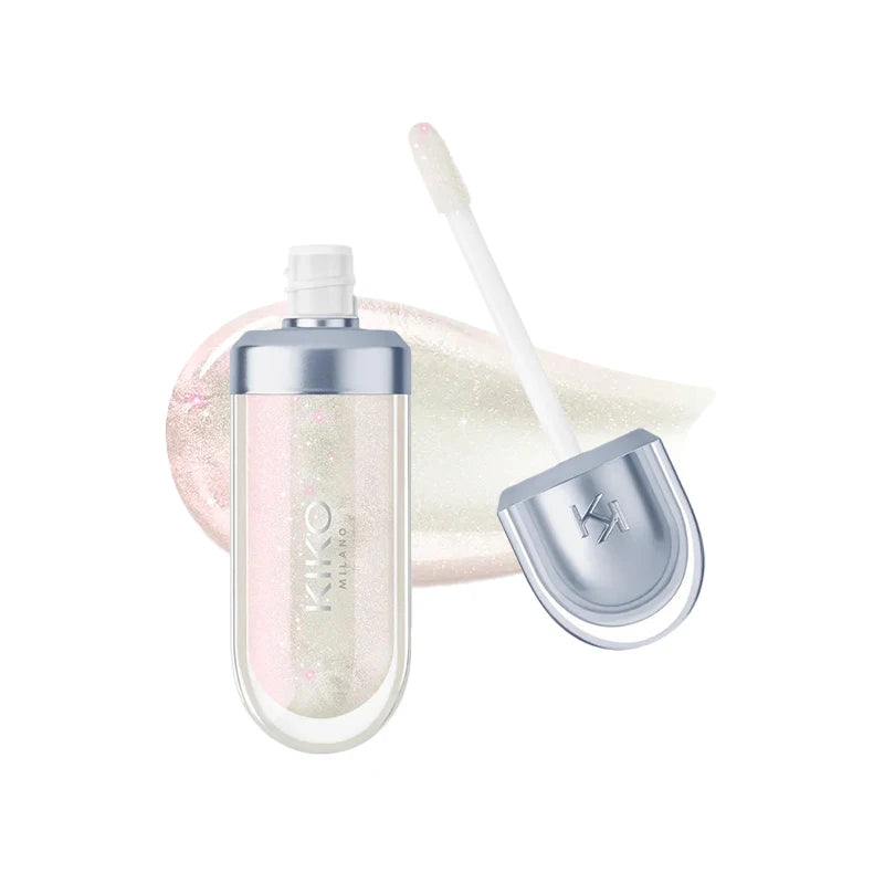 Kiko 3D Hydra LipGloss Blush waterproof longue tenue Maquillage scintillant Gloss à lèvres Brun Rose Mauve nacré