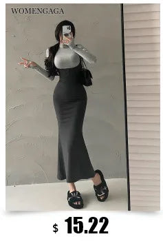 Robe longue maxi sexy et transparente en soie glacée, dentelle et tulle, collection été 2023, style coréen, blanche (I4SM)