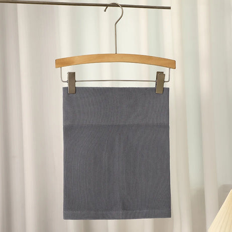 FINETOO Printemps Été Nouvelle Jupe Mini Taille Haute Élastique Noire Affinante en Tricot Court pour Femmes Professionnelles