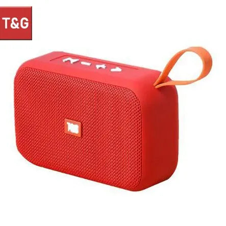 Barre de son portable mini sans fil TG506 Bluetooth 5.0 pour intérieur et extérieur, haute fidélité, compatible carte TF, radio FM, étanche