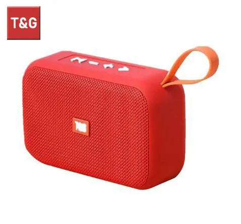 Barre de son portable mini sans fil TG506 Bluetooth 5.0 pour intérieur et extérieur, haute fidélité, compatible carte TF, radio FM, étanche
