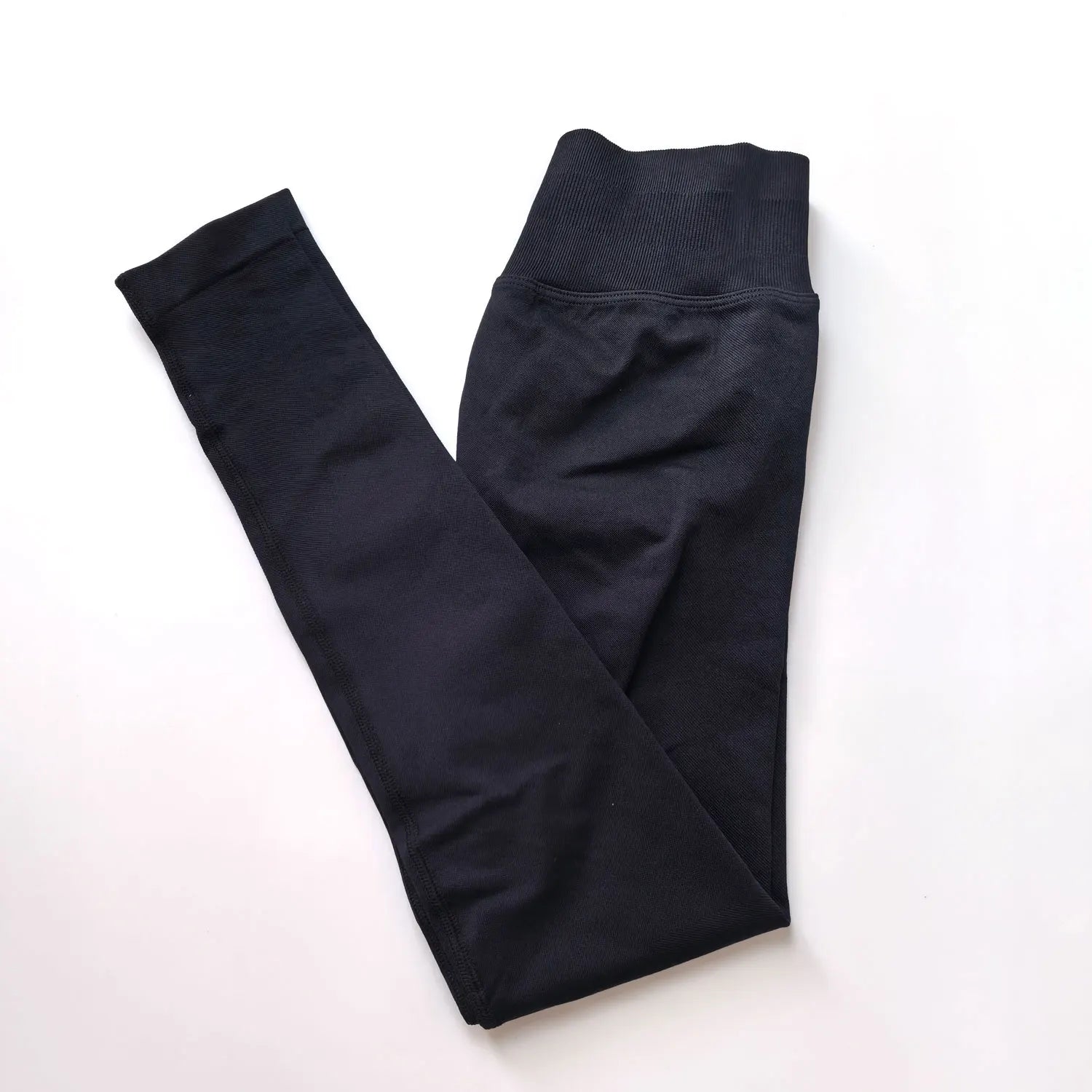 Leggings NCLAGEN Impact pour femmes, sans coutures, pantalon de sport et de yoga, bande côtelée basse, vêtements de gym et de fitness, collants froncés pour les fesses