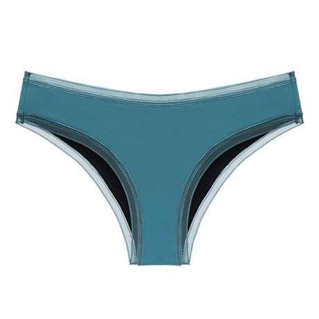 Culottes menstruelles respirantes, 4 couches, anti-fuites, en fibre de bambou, pour flux abondant, absorption rapide.