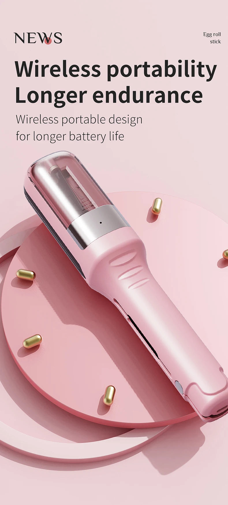 Coupe-pointes automatique professionnelle sans fil pour femmes, idéale pour les cheveux secs, abîmés et cassants.