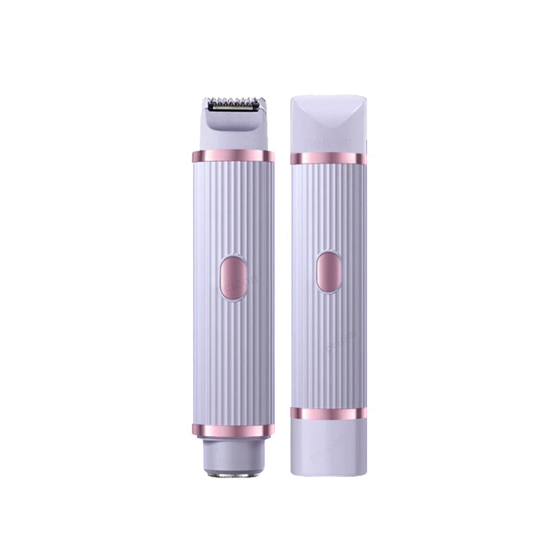Rasoir électrique pour femme, tondeuse bikini, épilateur corporel, rasoir électrique pour l'épilation du maillot, des aisselles, des jambes et du visage