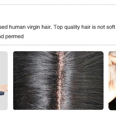 Perruque Lace Frontale 360° transparente HD 13x4 ou 13x6, ondulée, pré-épilée, en cheveux humains pour femmes, densité 200 (5x5).