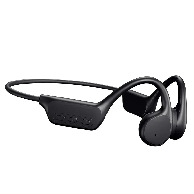 Écouteurs sans fil Shokz Open pour le sport, à conduction osseuse, Bluetooth, étanches IPX8, avec 32 Go de RAM et lecteur MP3.