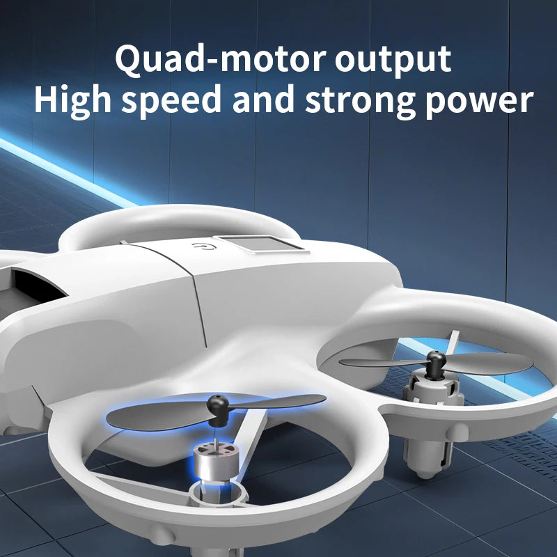 Nouveau mini drone H135 WIFI FPV Hover, caméra 4K professionnelle, lumières colorées, drone RC pliable, quadricoptère, jouet RC, cadeau