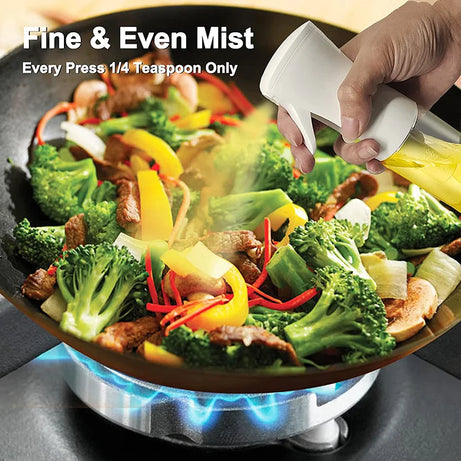 Flacon pulvérisateur d'huile de 200/300/500 ml pour barbecue et cuisson à l'huile d'olive, flacon en plastique, flacon vide pour vinaigre ou pinceau à huile