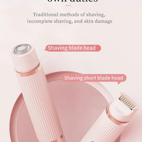 Rasoir électrique pour femme, tondeuse bikini, épilateur corporel, rasoir électrique pour l'épilation du maillot, des aisselles, des jambes et du visage