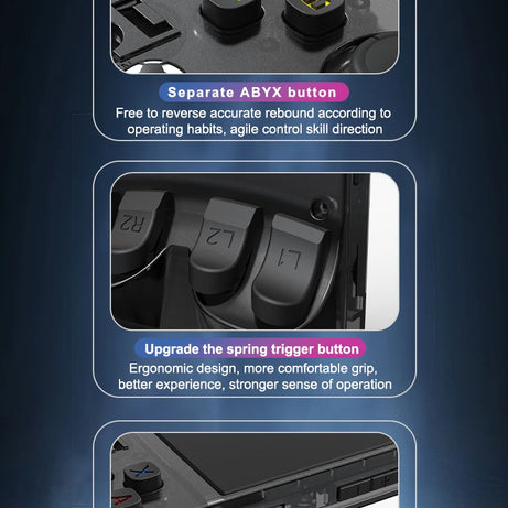 Console de jeux vidéo portable rétro R36 PRO (Open Source) sous Linux, écran IPS 3,5 pouces, 128 Go de stockage, jeux R36S