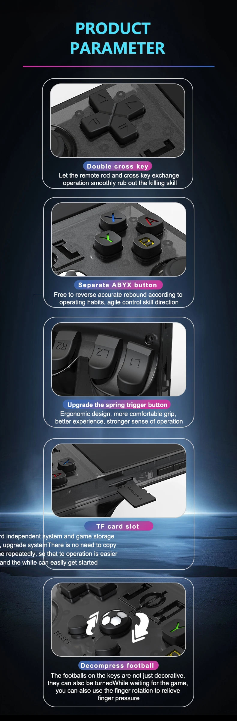 Console de jeux vidéo portable rétro R36 PRO (Open Source) sous Linux, écran IPS 3,5 pouces, 128 Go de stockage, jeux R36S