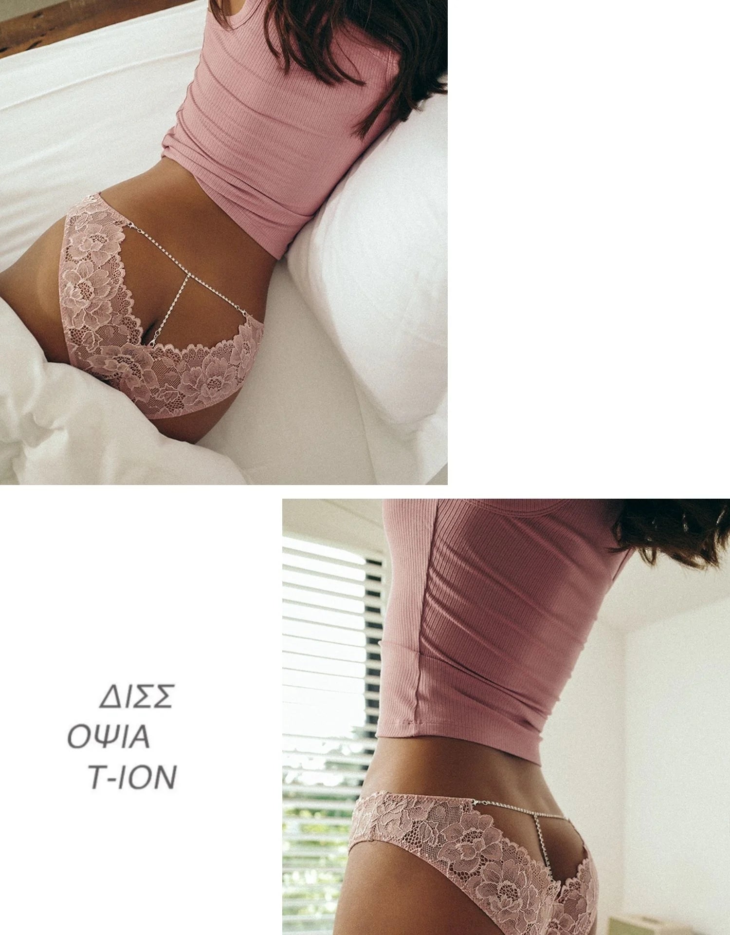 SP&CITY Nouvelle culotte sexy à strass pour femme, sous-vêtements en dentelle transparente, string sans coutures