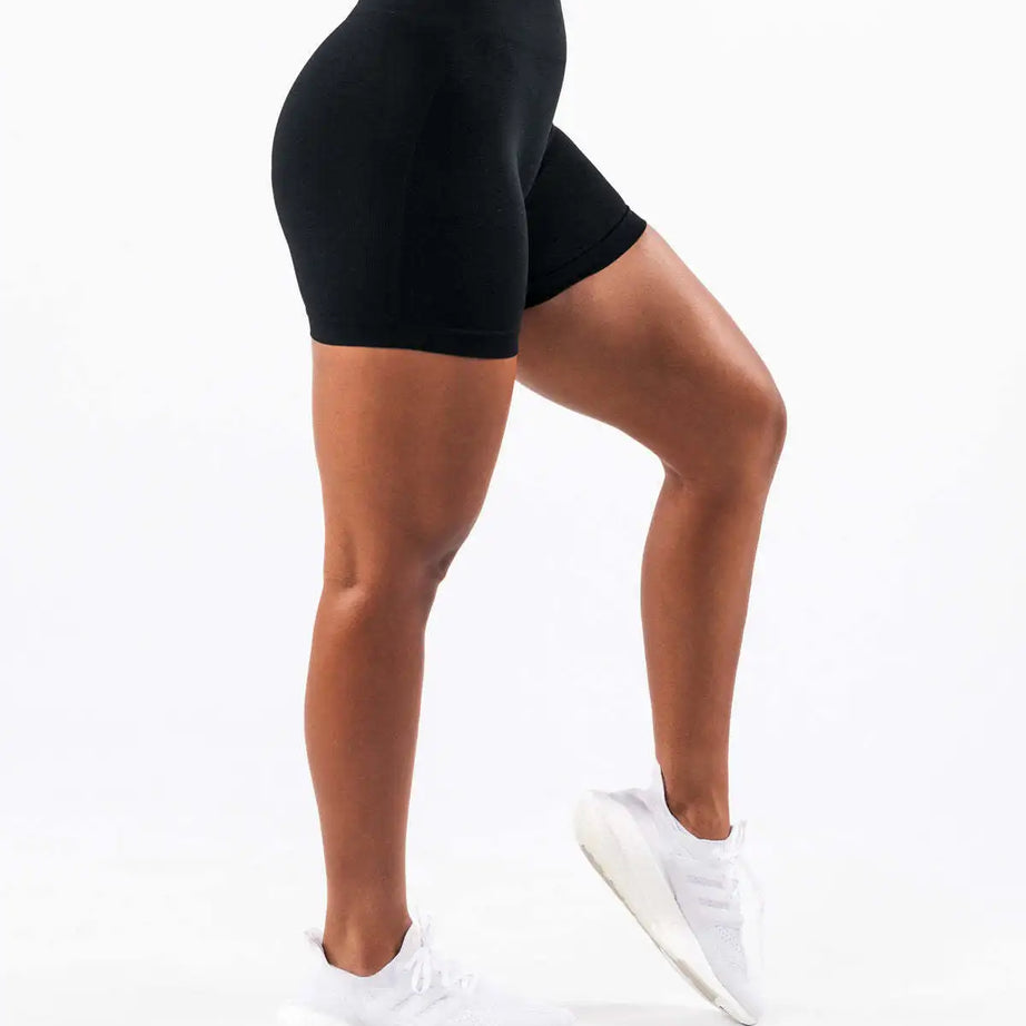 NCLAGEN Sports Shorts Woman High Waist Gym Clothes Seamless Leggings Booty Scrunch Tights Running Workout Fitness Cycling Shorts
