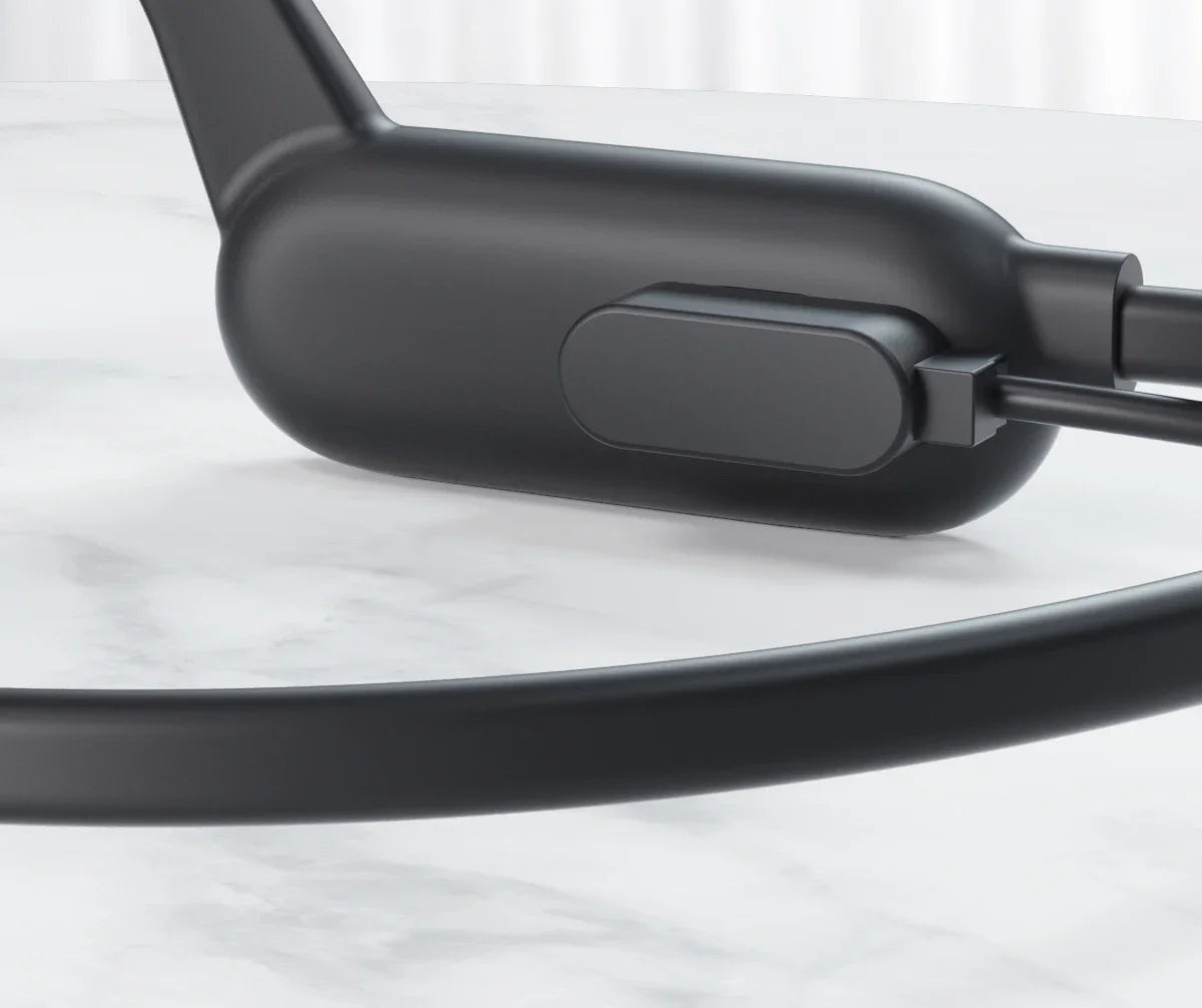 Écouteurs sans fil Shokz Open pour le sport, à conduction osseuse, Bluetooth, étanches IPX8, avec 32 Go de RAM et lecteur MP3.