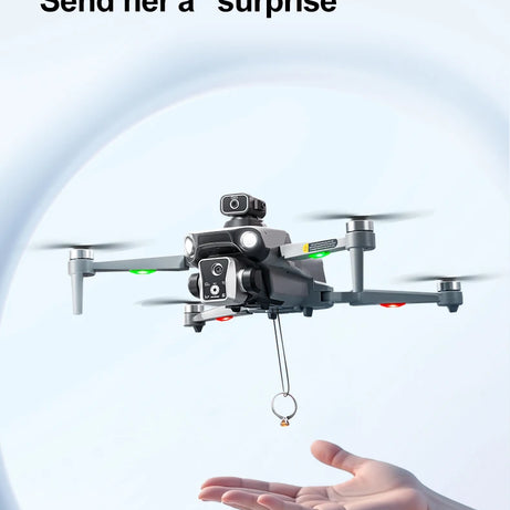 Nouveau drone K19 MAX GPS professionnel avec caméra 8K, vol FPV aérien, évitement d'obstacles, télécommande grand écran et drone pliable